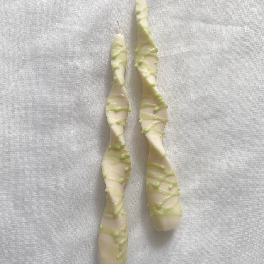 Pistachio Drizzle Stabkerzen