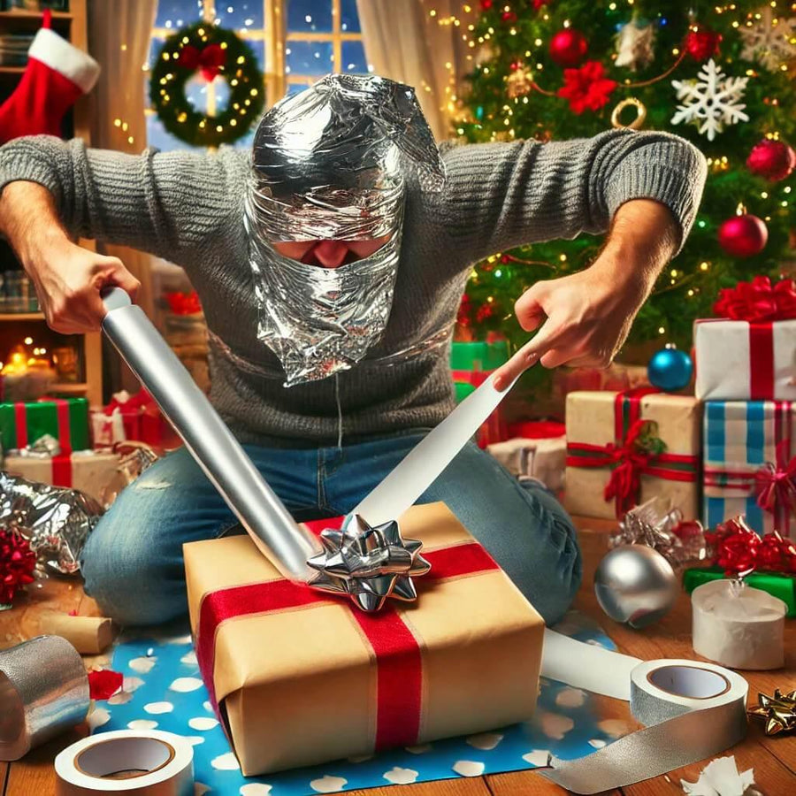 Geschenkpapier – Glanz, Chaos und Nachhaltigkeit: Ein zweiteiliger Blick auf die Kunst des Verpackens - SteinKunstWerk