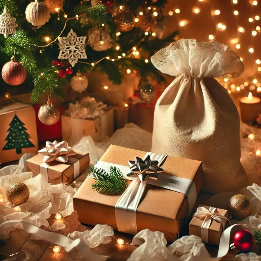 Geschenkpapier – Glanz, Chaos und Nachhaltigkeit: Ein zweiteiliger Blick auf die Kunst des Verpackens - inspirierende Geschichten & Rituale von SteinKunstWerk | Achtsamkeit & Design