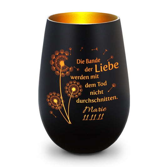 Windlicht „Pusteblumen“ – weitere Produktansicht