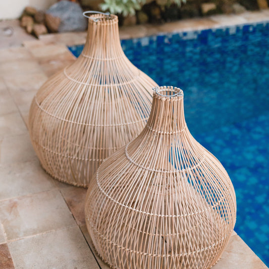 Lampenschirm ALAM – Rattan