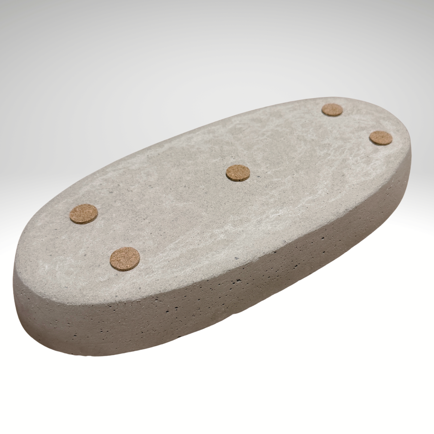 Minimalist Dekoratif Kase – Beton Düzenleme Tepsisi
