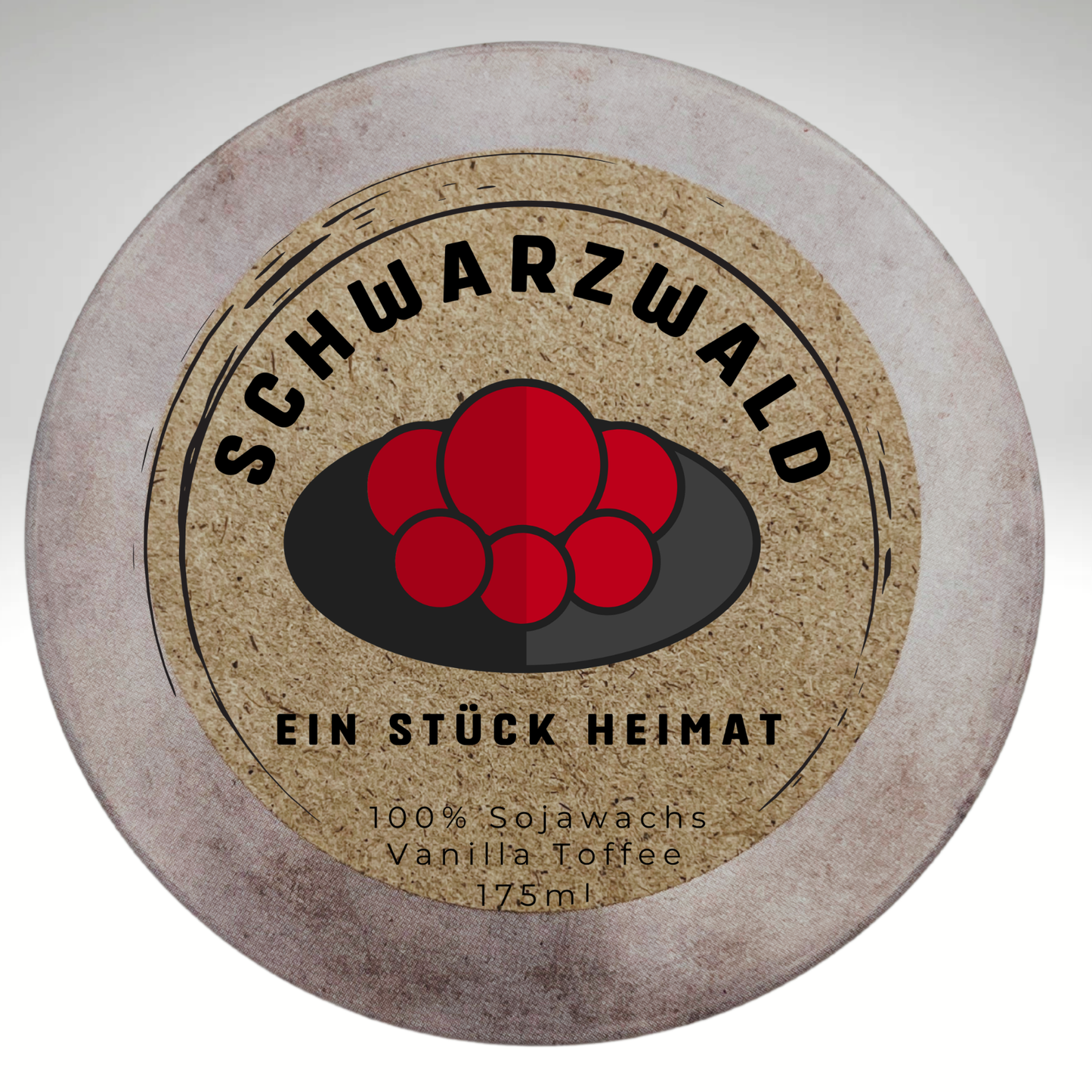 Duftkerze personalisierbar Wohnbereich SteinKunstWerk