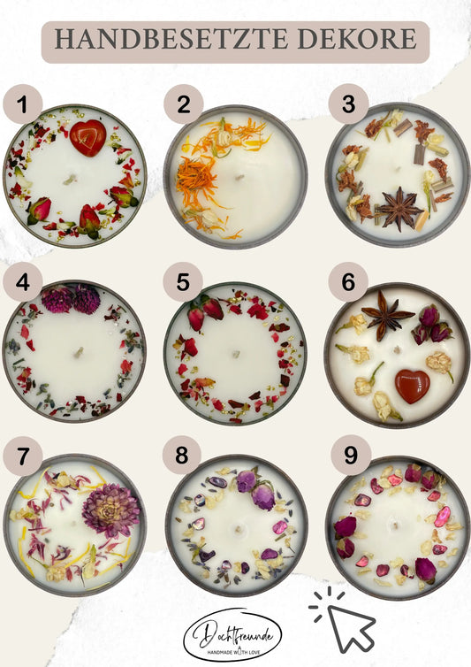 Sternzeichen Stier - Handgemachte Sojawachs-Kerze - Personalisiertes Astrologie-Geschenk