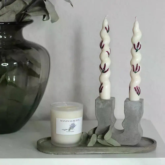 Maximalbeton - Betonkerzenständer "Double Trouble" - by SteinKunstWerk | Kerzenhalter aus nachhaltiger Herstellung