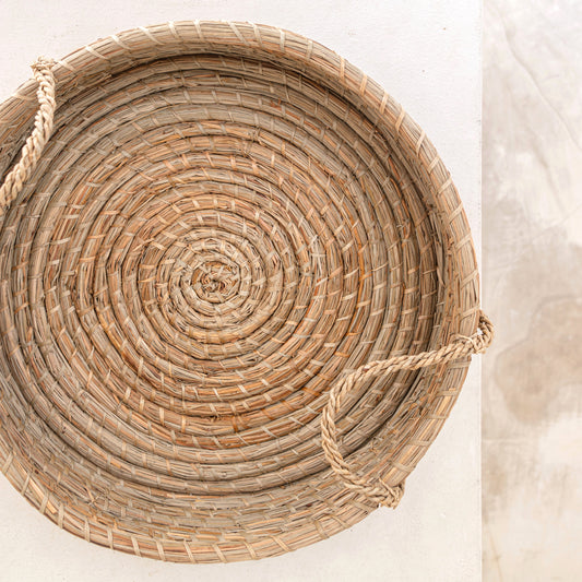 Dekotablett PINTU – Seegras