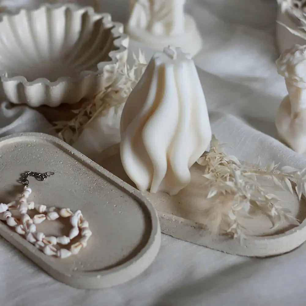 Maximalbeton - Untersetzer Oval