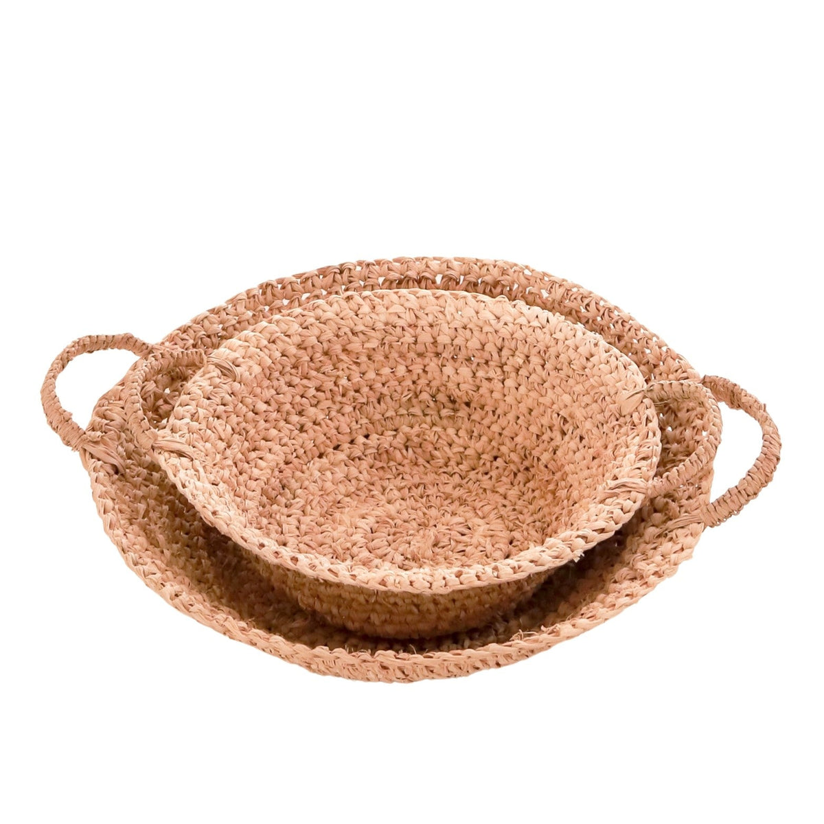 Soeji Flechtkorb RAGA aus Raffia – freigestellte Produktansicht