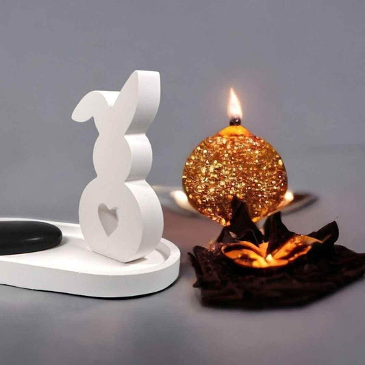 Handgemachte Hasenfiguren – Einzigartige Osterdekoration mit Charme - by SteinKunstWerk | HE aus nachhaltiger Herstellung