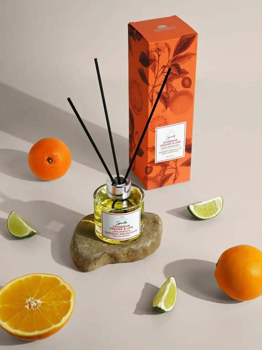 Raumduft "Sonnengarten" – Mandarine, Orange & Limette - by SteinKunstWerk | DS aus nachhaltiger Herstellung