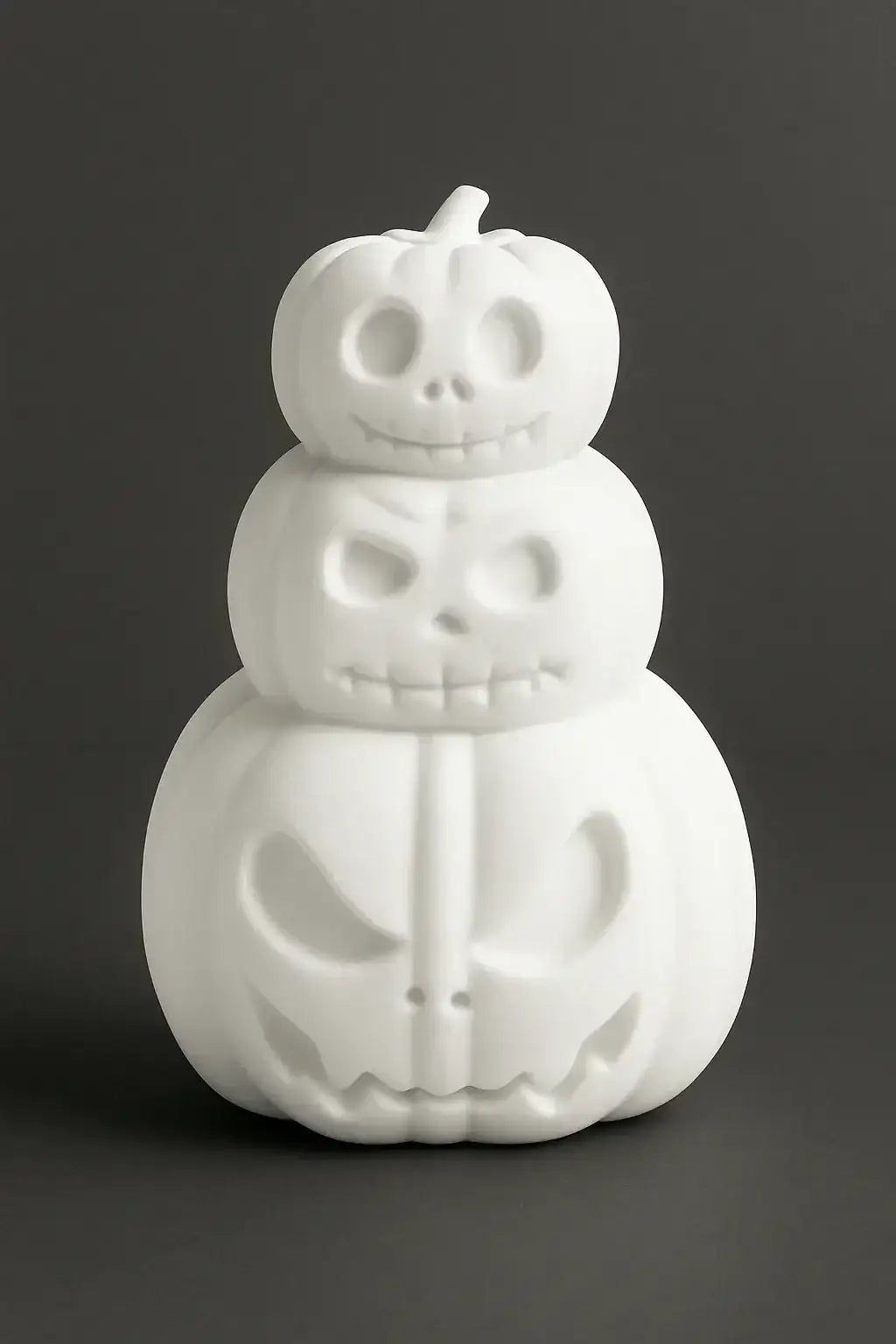 Kürbis Figur Halloween – handgemacht, mystisch & vielseitig - by SteinKunstWerk | HE aus nachhaltiger Herstellung