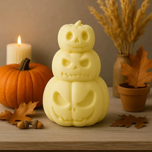 Kürbis Figur Halloween – handgemacht, mystisch & vielseitig - by SteinKunstWerk | HE aus nachhaltiger Herstellung