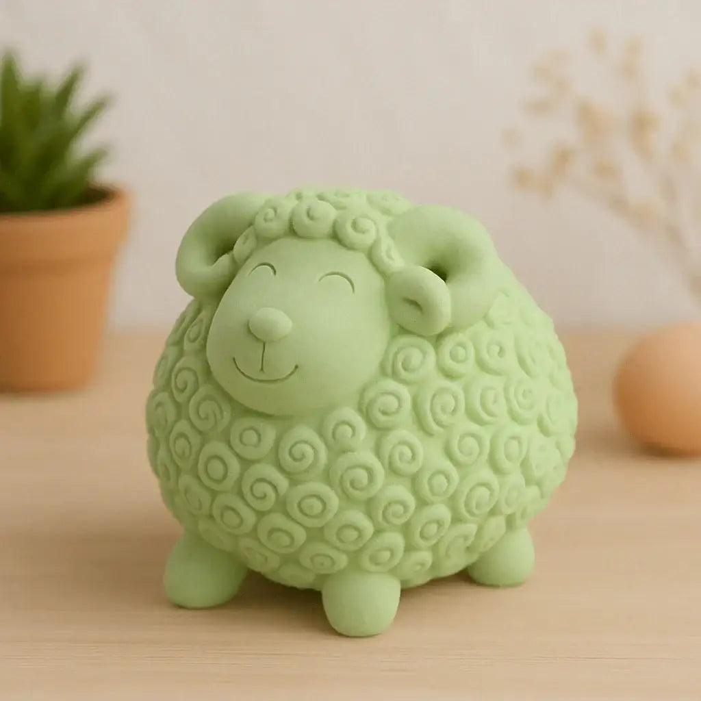 Handgefertigte Schäfchen – Das perfekte Geschenk für Ostern, Muttertag & Vatertag - by SteinKunstWerk | Deko aus nachhaltiger Herstellung