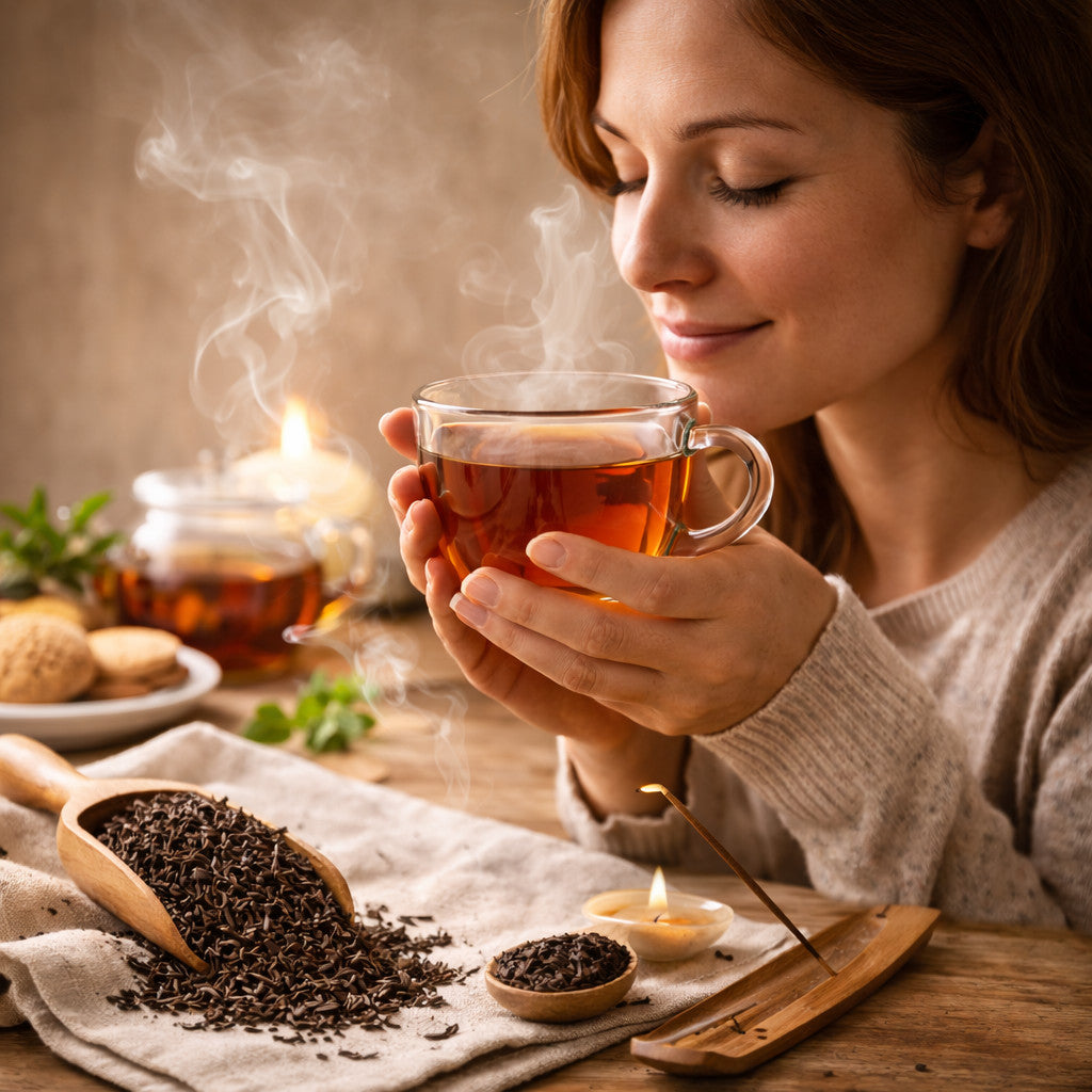 Ceylon Orange Pekoe (OP) Schwarztee – eleganter Hochlandtee aus Sri Lanka – loser Premium-Tee, Produktbild 5 | SteinKunstWerk