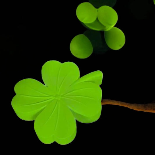 Glücks-Kleeblatt – Handgemachte Deko & Geschenkidee - by SteinKunstWerk | HE aus nachhaltiger Herstellung