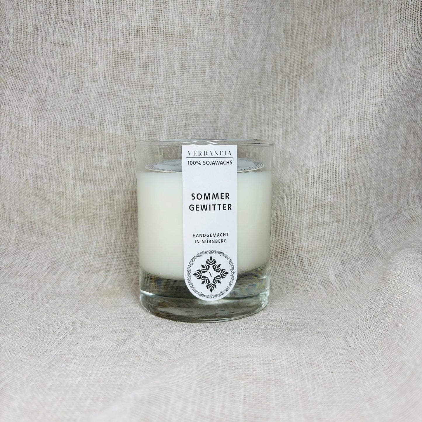 Soy Scented Candle "Summer Storm" – Scented Candle for Summer Evenings & Tranquil Rituals
