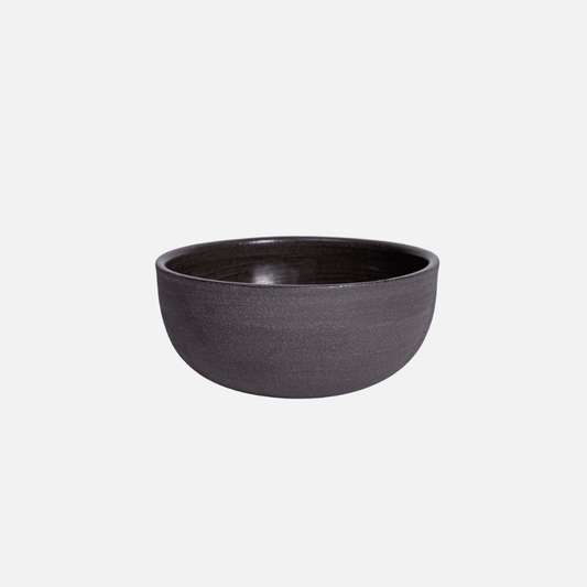 KUMO Cappuccinotasse Grau-Schwarz – handgemachte Keramik