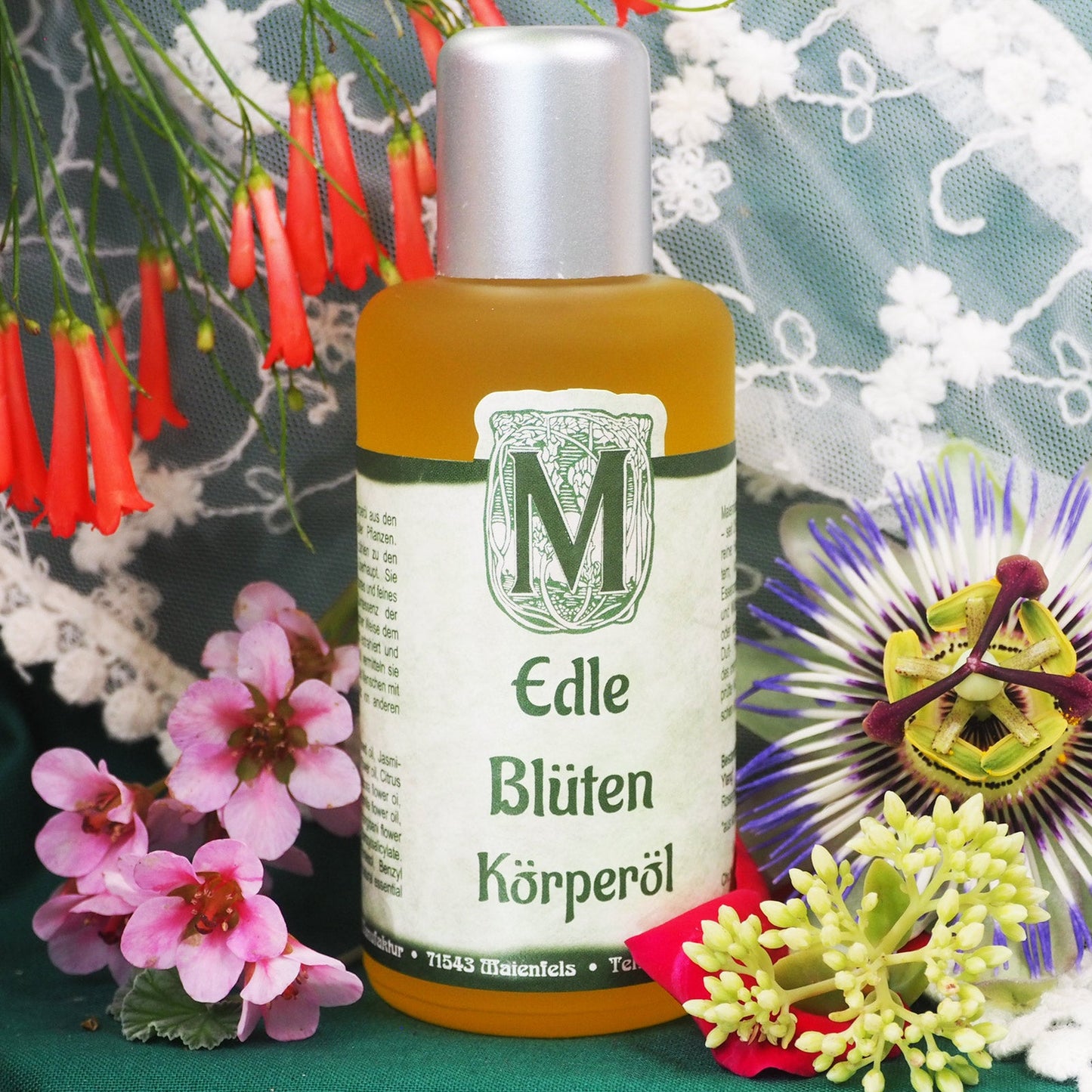 Edle Blüten Körperöl – Standard- und Probiergröße