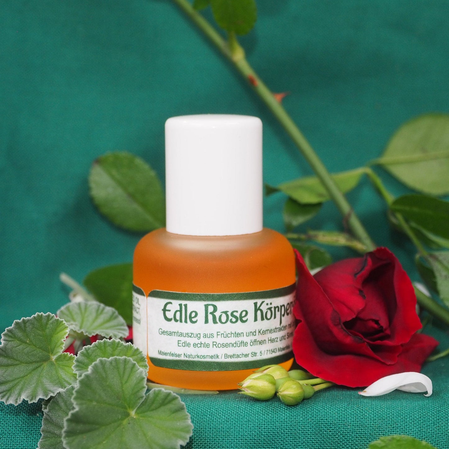 Edle Rose Körperöl von Maienfelser Naturkosmetik