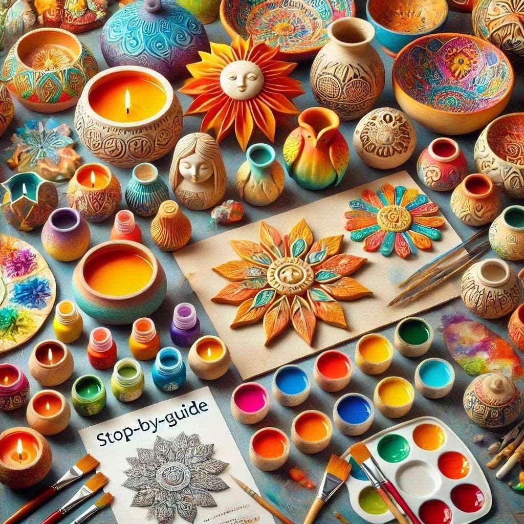 Freebie: Wie du Gießobjekte ganz einfach selbst bemalen kannst - by SteinKunstWerk | aus nachhaltiger Herstellung