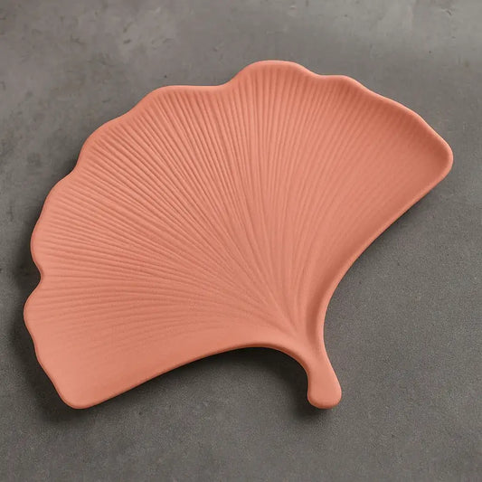 Handgemachte Ginkgoblatt-Dekoration – Symbolik und Eleganz für dein Zuhause - by SteinKunstWerk | Deko aus nachhaltiger Herstellung