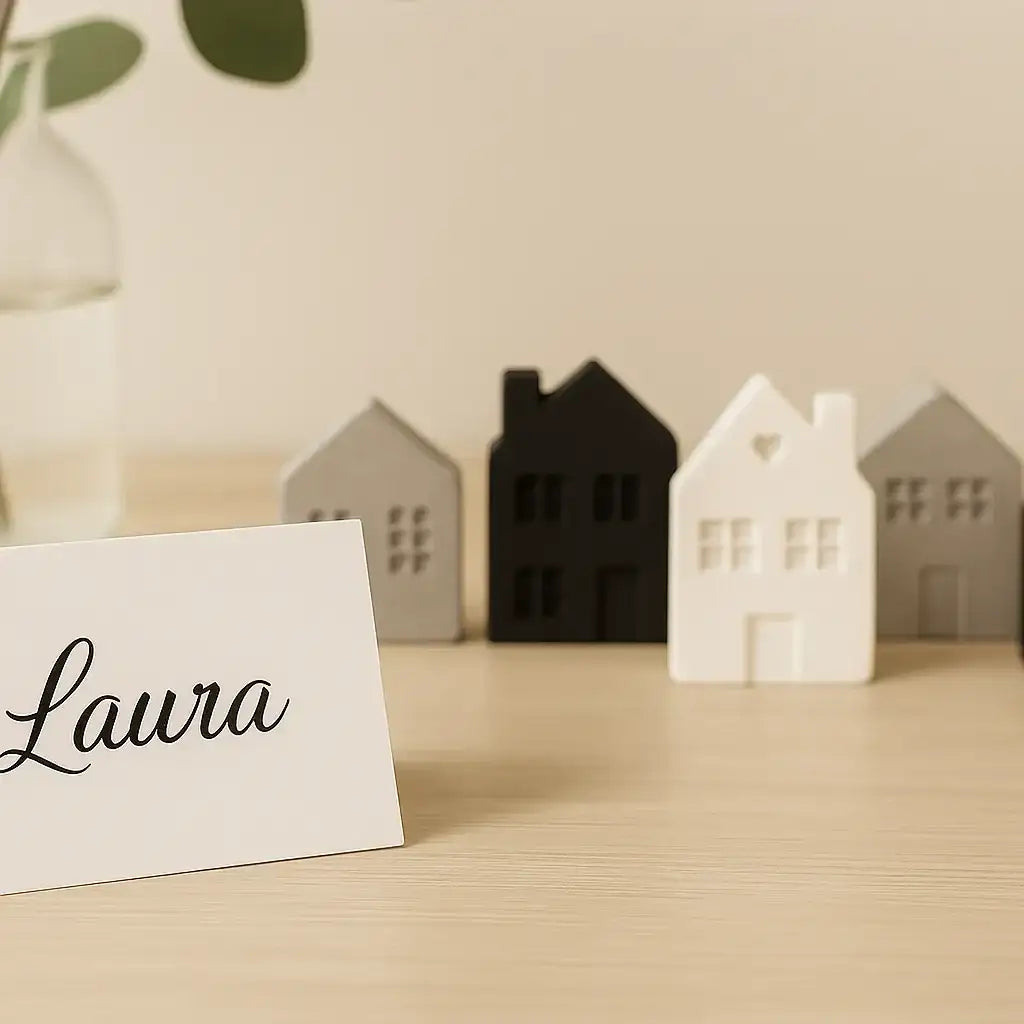 15er Set Mini-Deko-Häuschen – für deine kreative DIY-Ideen