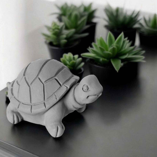 Handgefertigte Miniatur-Schildkrötenfiguren – Naturdeko mit Bedeutung - by SteinKunstWerk | aus nachhaltiger Herstellung