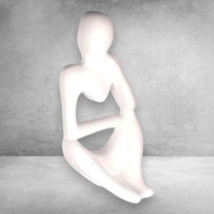 Handgefertigte Skulptur für besondere Frauen – Kunst, die Herz und Seele berührt - by SteinKunstWerk | Deko aus nachhaltiger Herstellung