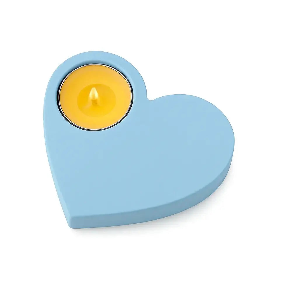 Teelichthalter in Herzform – Für Herzensmenschen gemacht - by SteinKunstWerk | Deko aus nachhaltiger Herstellung