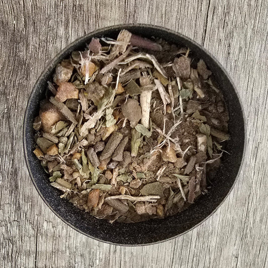 Higher Mind Räuchermischung – Verpackung und Räucherwerk