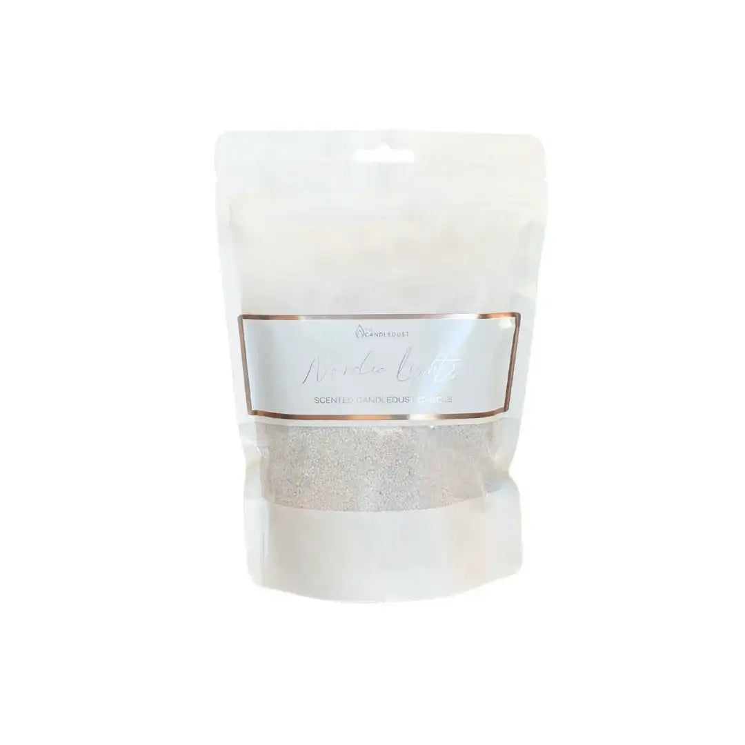 Candledust Nachfüllset – Duftkerze „Klarer Wald“ (330 g, inkl. 2 Dochte) - by SteinKunstWerk | Pulverkerzen aus nachhaltiger Herstellung