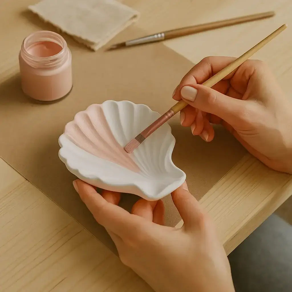 Handgefertigte Jakobsmuschel-Schale – maritimes Flair für dein Zuhause - by SteinKunstWerk | HE aus nachhaltiger Herstellung