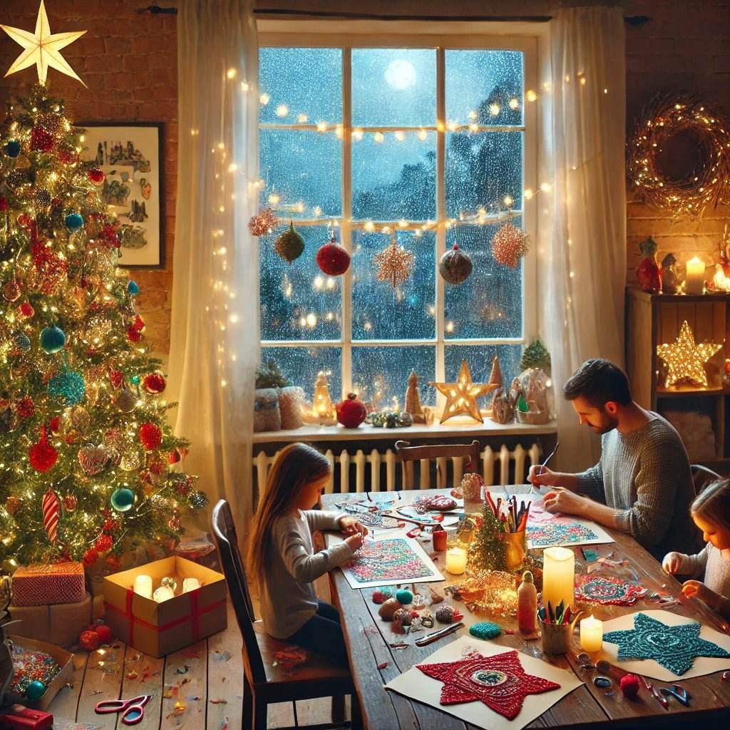 Bastelspaß bei Schmuddelwetter: Kreative Ideen für Weihnachten - inspirierende Geschichten & Rituale von SteinKunstWerk | Achtsamkeit & Design