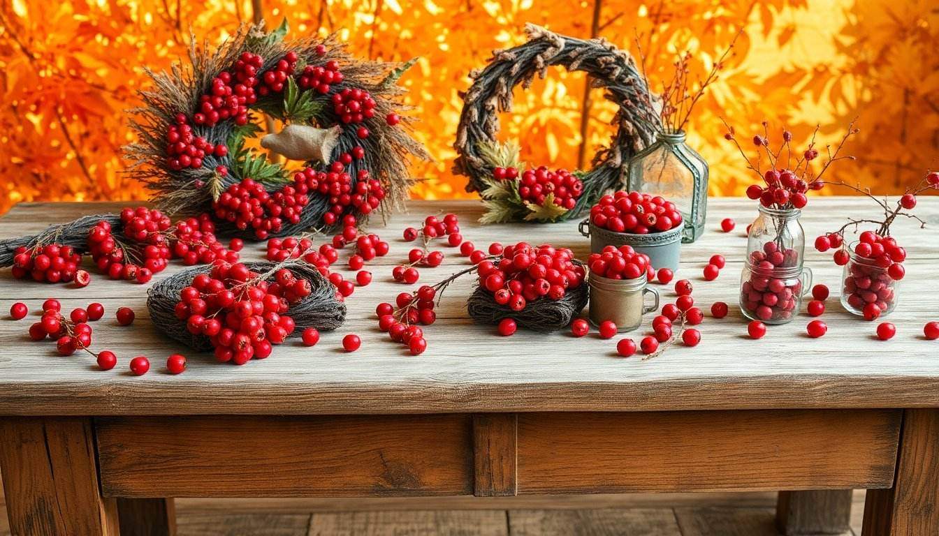 Herbstliche Köstlichkeiten und DIY-Dekorationen mit Hagebutten - inspirierende Geschichten & Rituale von SteinKunstWerk | Achtsamkeit & Design