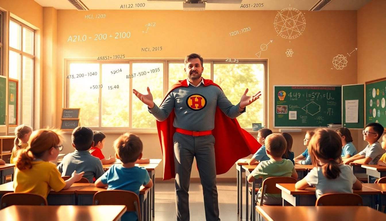 Warum Lehrer die wahren Superhelden sind - SteinKunstWerk