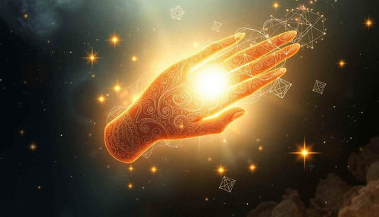 Hamsa-Hand mit Auge als kulturelles Schutzsymbol