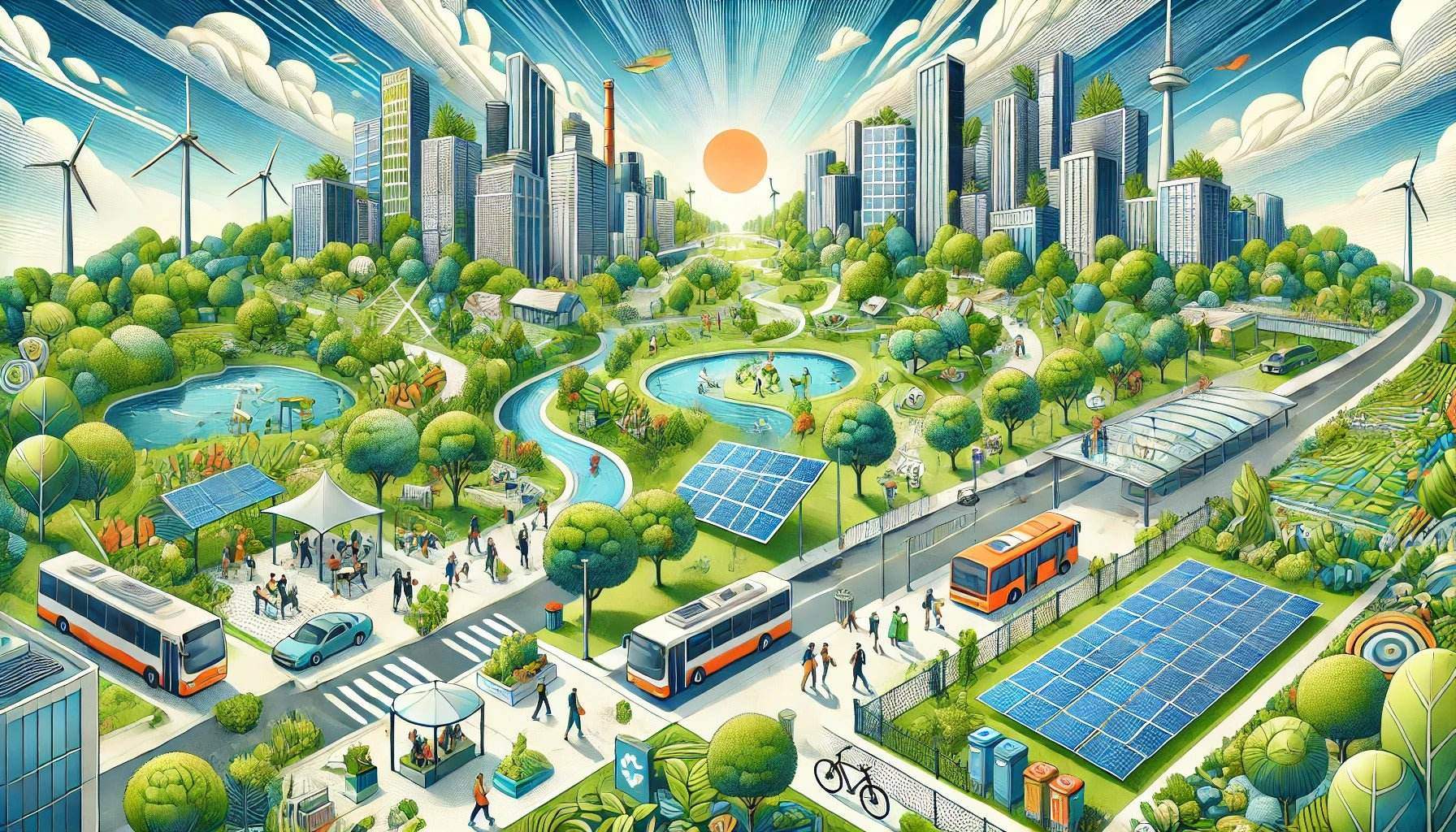 Welttag der Städte 2024: Gemeinsam für eine nachhaltige urbane Zukunft - inspirierende Geschichten & Rituale von SteinKunstWerk | Achtsamkeit & Design