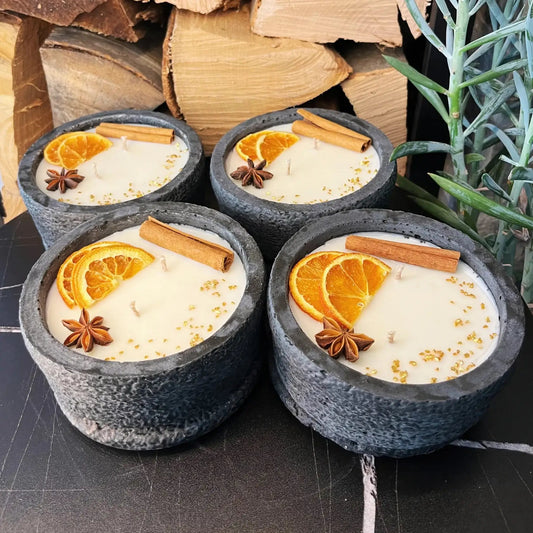 Citronella Outdoor Kerzen fuer einladende Terrasse und sommerliche Gaesteabende