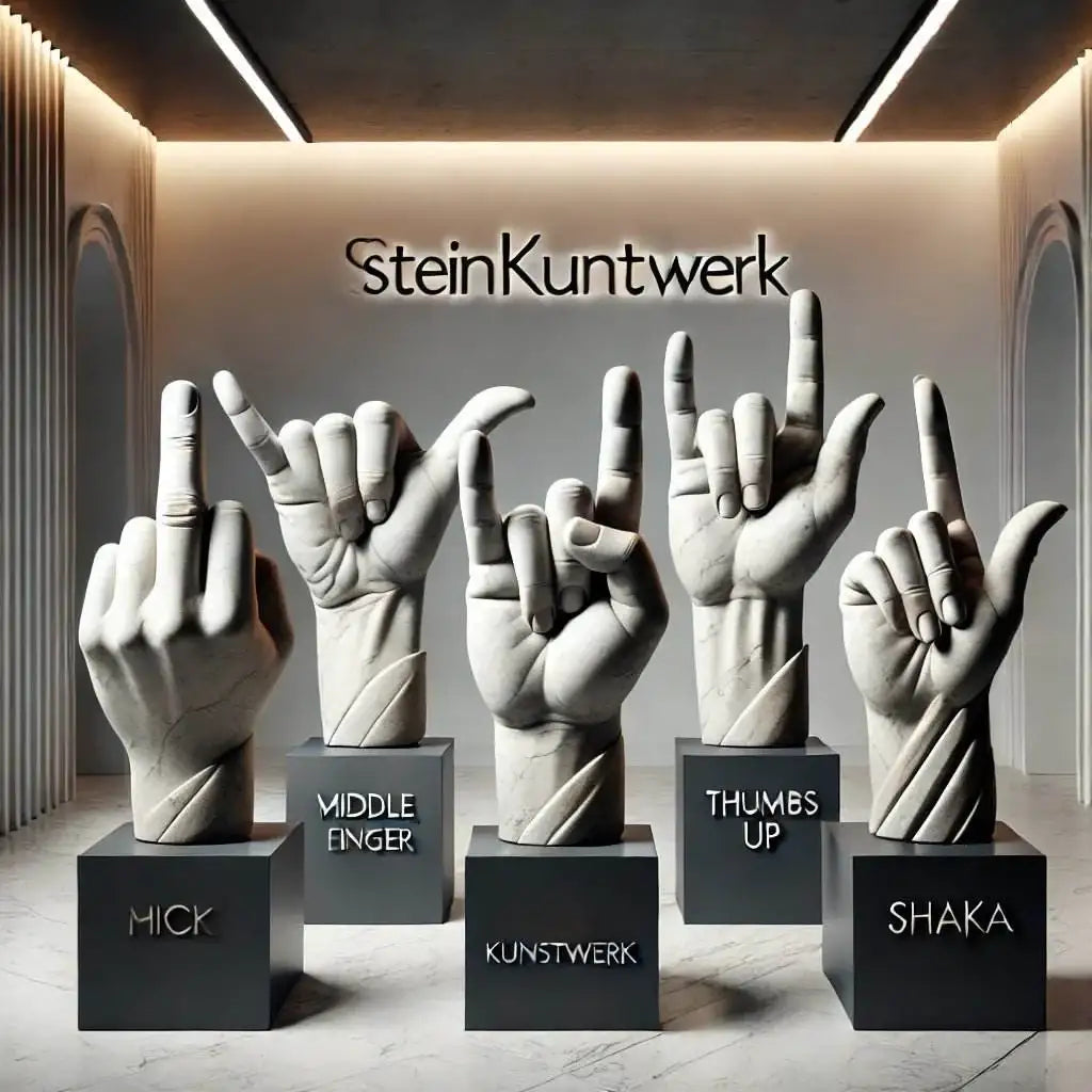 Mittelfinger und Co. - inspirierende Geschichten & Rituale von SteinKunstWerk | Achtsamkeit & Design