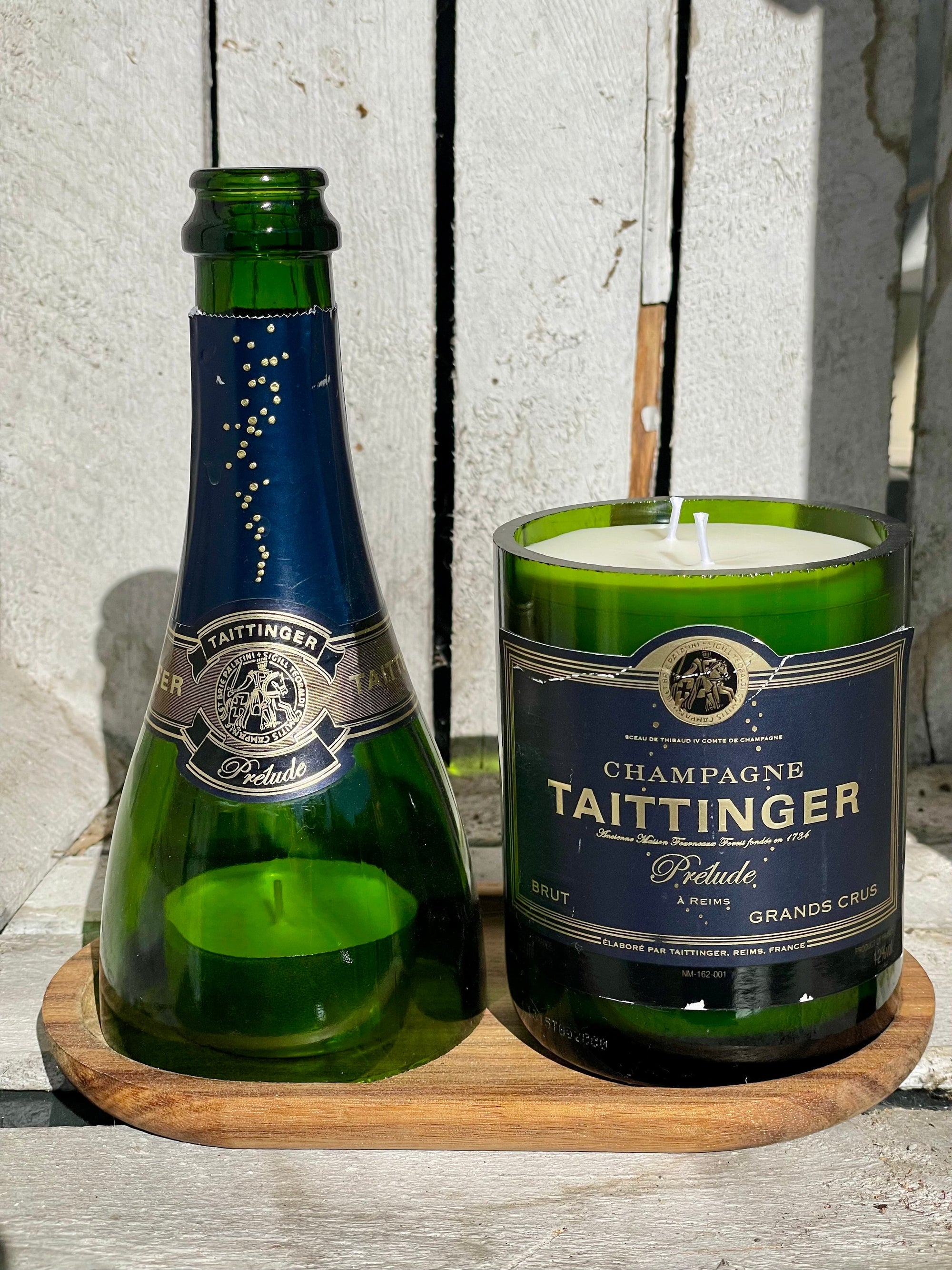 Flaschenkerze als besonderes Geschenk