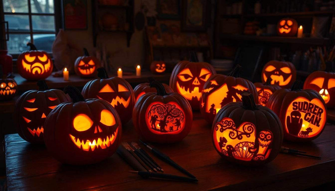 DIY Halloween-Kürbisse: Kreative Kürbisköpfe von Stein.Kunst.Werk. für Deine Halloween-Deko - inspirierende Geschichten & Rituale von SteinKunstWerk | Achtsamkeit & Design