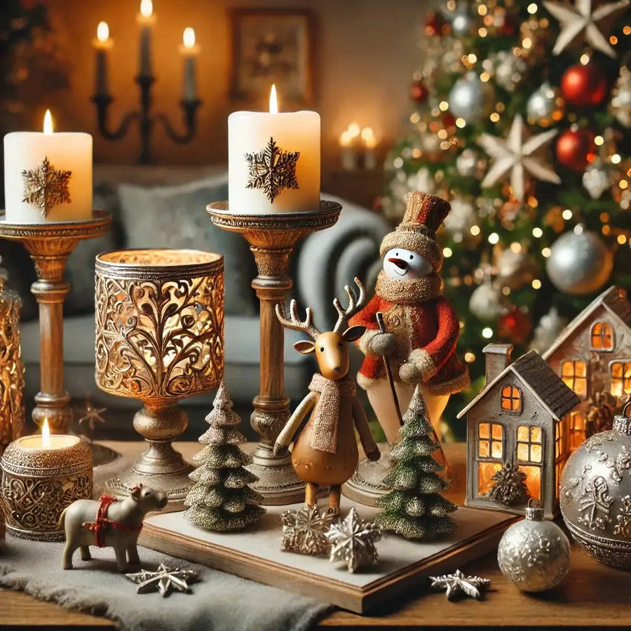 Besondere Weihnachtsgeschenke 2026 mit festlicher Deko, Kerzen und Geschenkideen von SteinKunstWerk