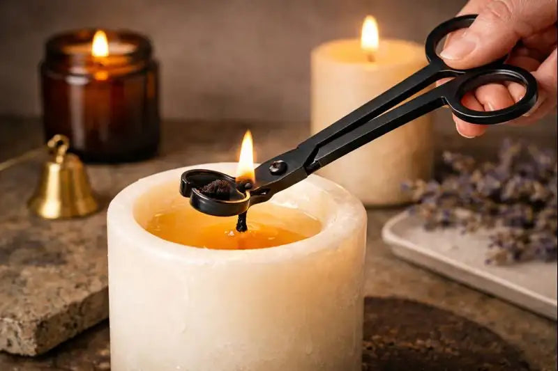 How to use wick trimmers correctly: Instructions, tips &amp; tricks for clean burning 