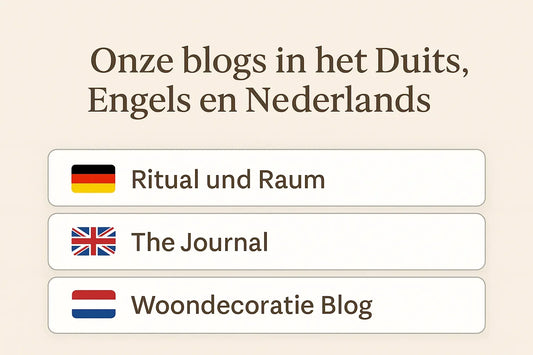 🌍 Onze blogwereld – inspiratie, rituelen + ideeën voor thuis - inspirierende Geschichten & Rituale von SteinKunstWerk | Achtsamkeit & Design