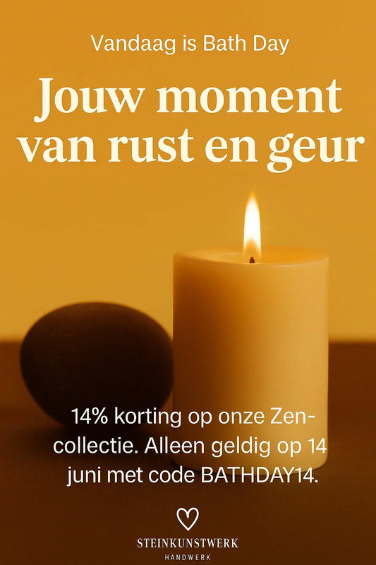 🛁 Het is Bath Day – vandaag vier je rust, geur en zelfzorg - SteinKunstWerk