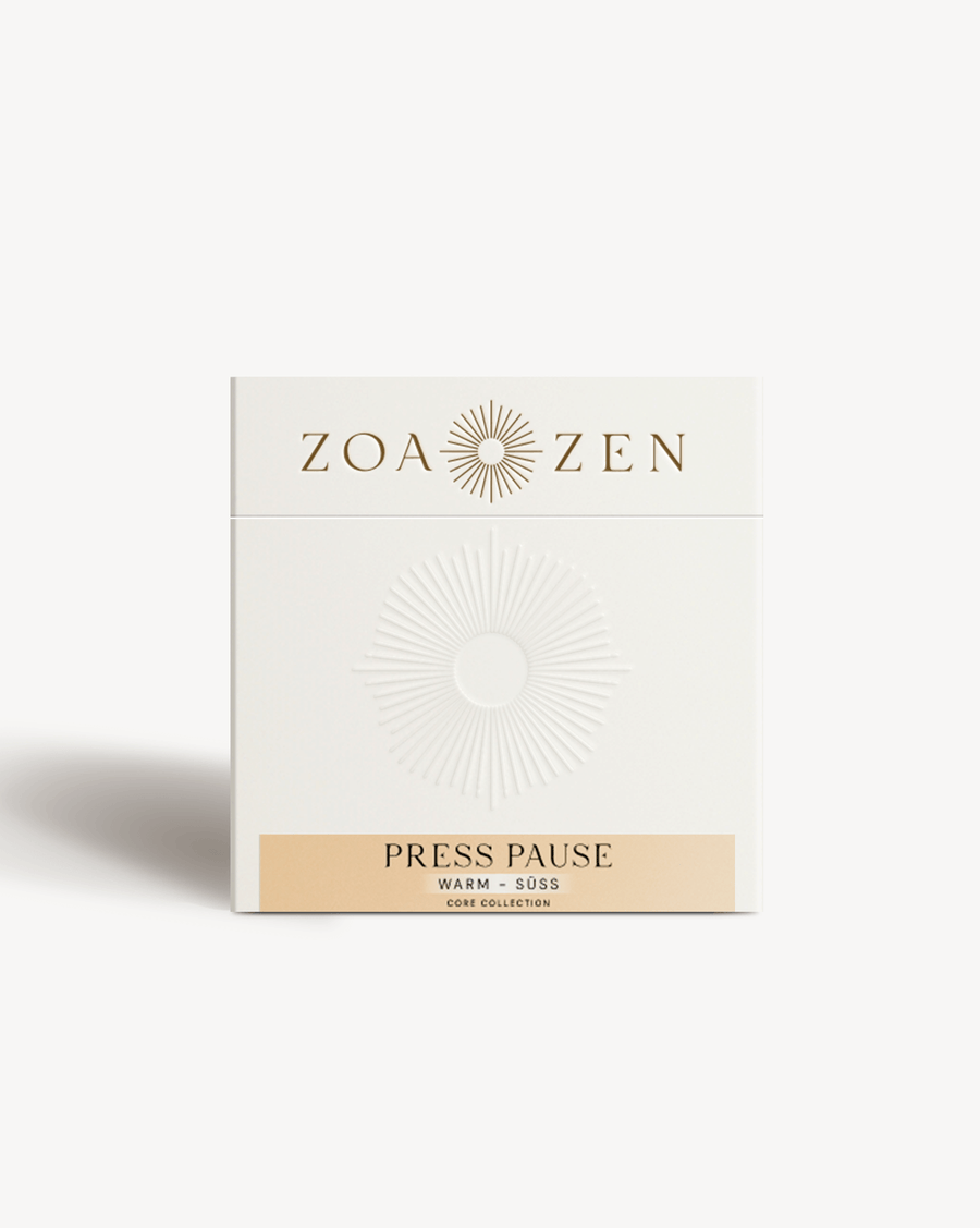 ZoaZen Press Pause Räucherpapier für einen kurzen bewusst dosierten Duftmoment