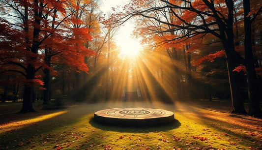Herbsttagundnachtgleiche 2024: Lass uns den Goldenen Herbst feiern! - inspirierende Geschichten & Rituale von SteinKunstWerk | Achtsamkeit & Design
