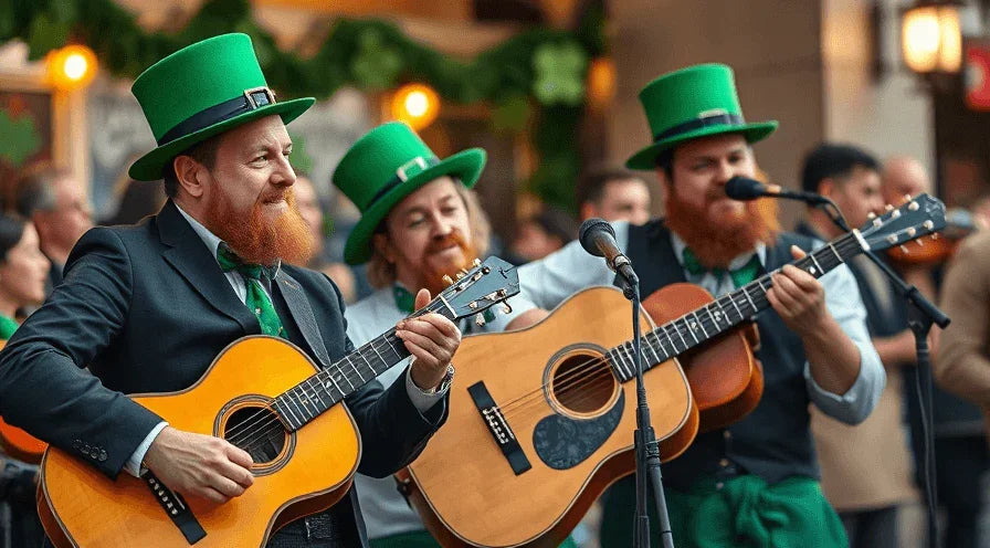 Traditionelle irische Musik zu St. Patrick's Day genießen - inspirierende Geschichten & Rituale von SteinKunstWerk | Achtsamkeit & Design