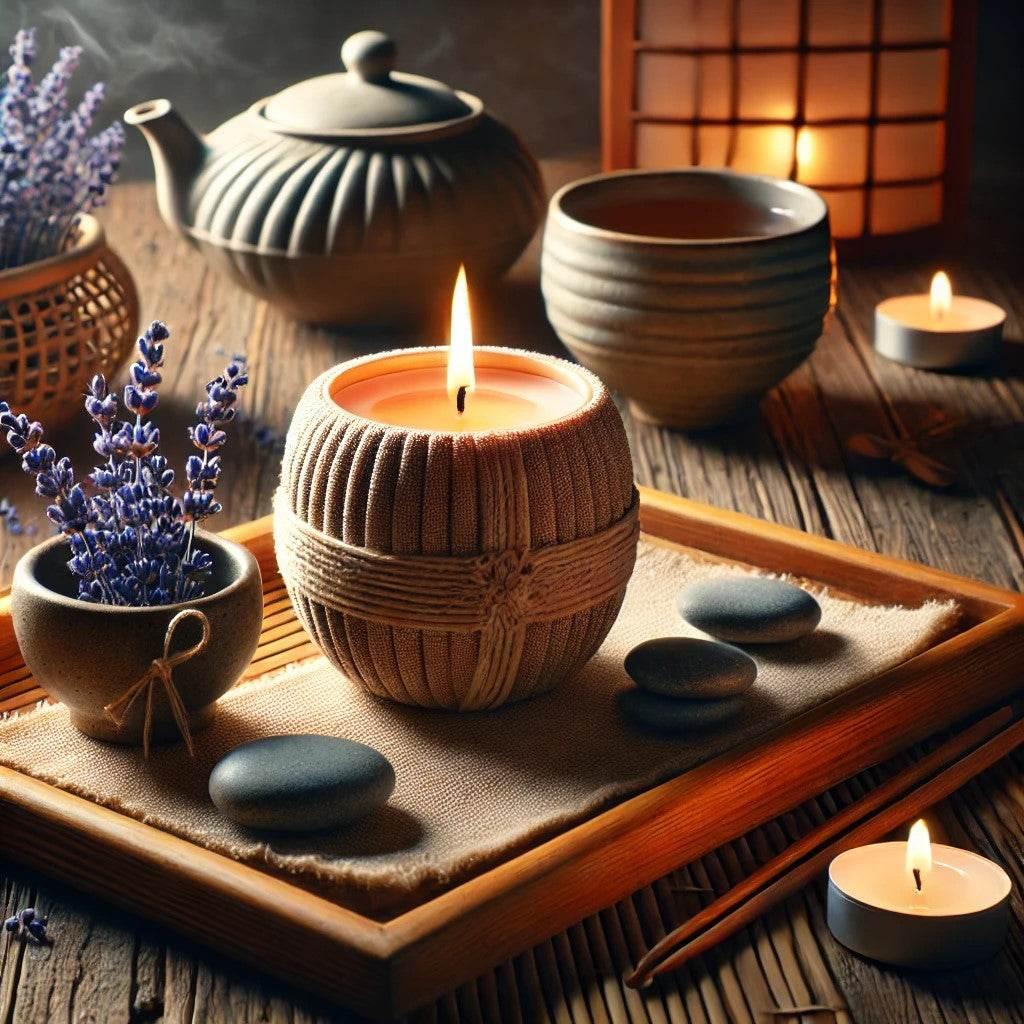 Entspannung in Wachs gegossen: Die perfekte Duftkerze für deine Zen-Oase - inspirierende Geschichten & Rituale von SteinKunstWerk | Achtsamkeit & Design