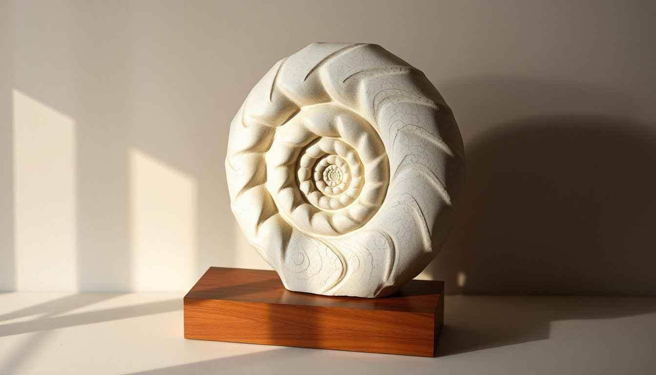 Die Nautilusmuschel von Stein.Kunst.Werk. – Ein Hauch Natur für dein Zuhause - SteinKunstWerk